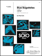 BLUE BAGATELLES CLARINET SOLO cover